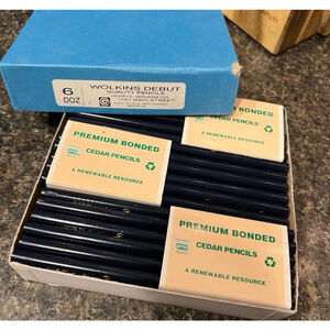 New Premium Bonded Cedar Pencils 6 Dozen
